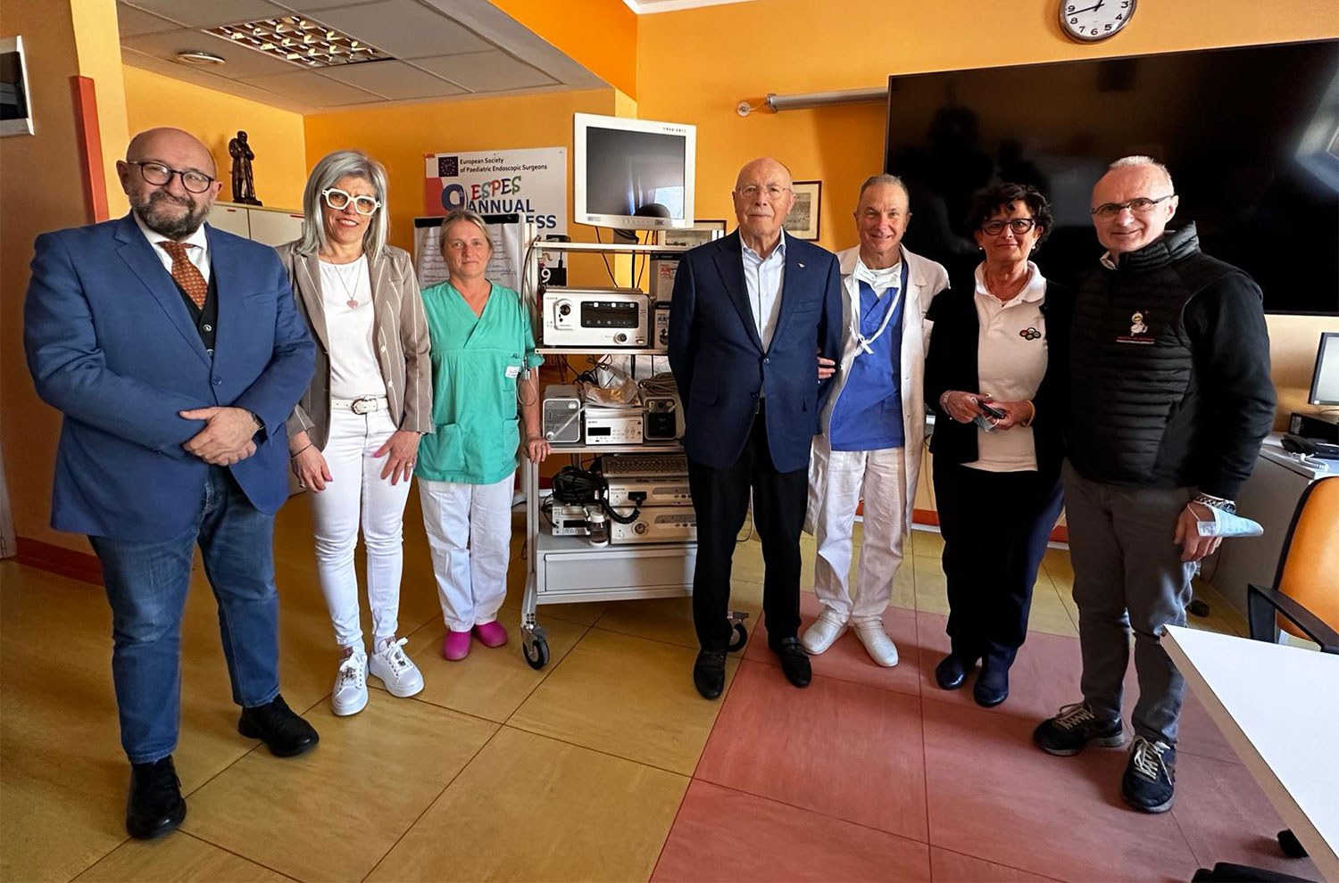 Cerimonia di donazione macchinario all'ospedale San Bartolo - Gruppo Mastrotto