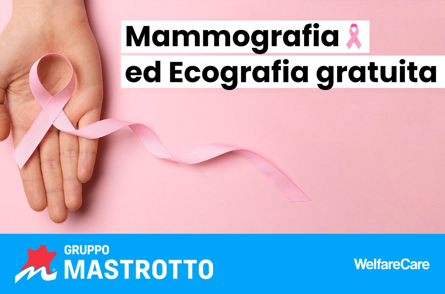 Copertina mammografia ed ecografia gratuita 1/2- Gruppo Mastrotto